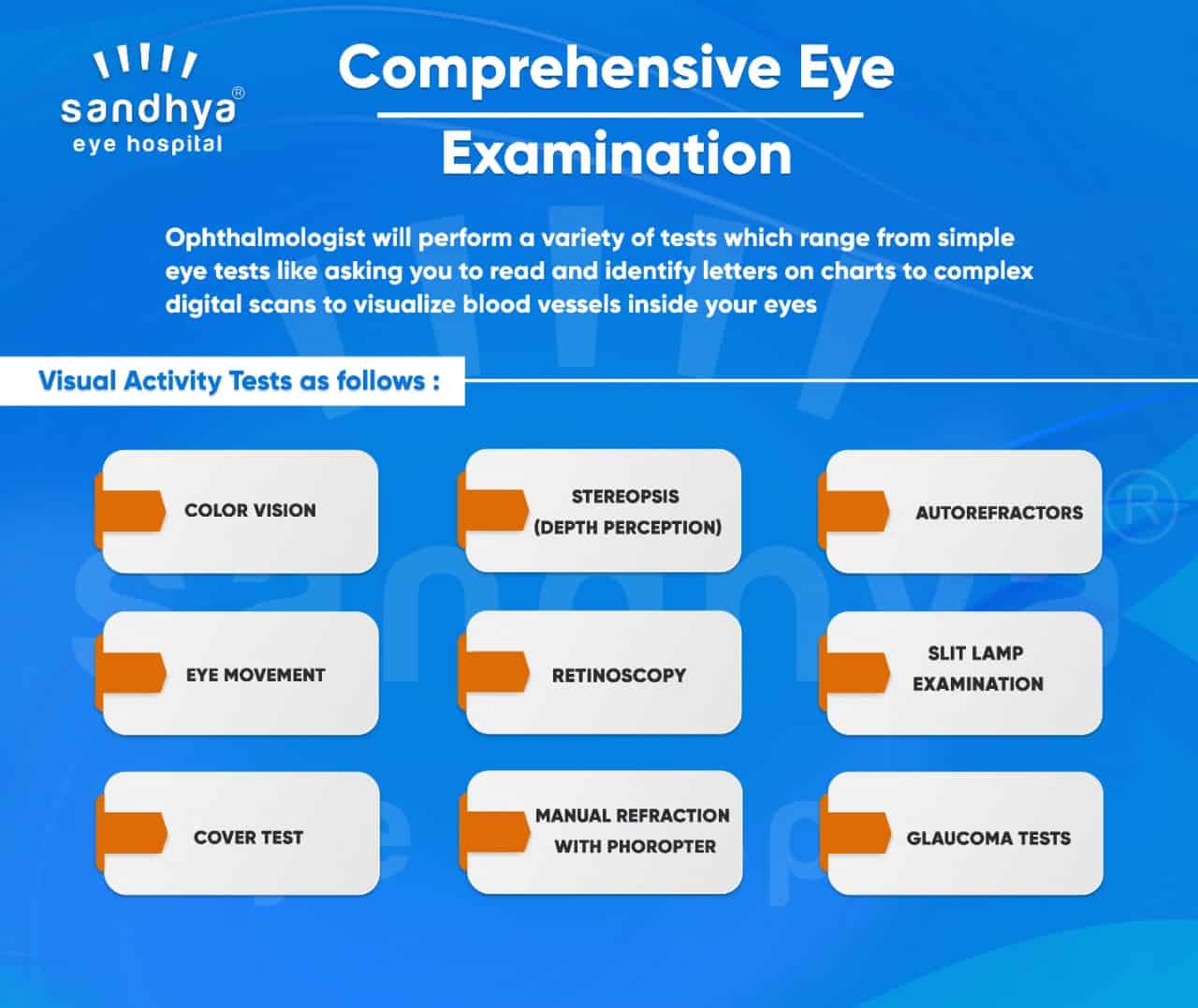 Comprehensive Eye Exam - Sandhya Eye Hospitals